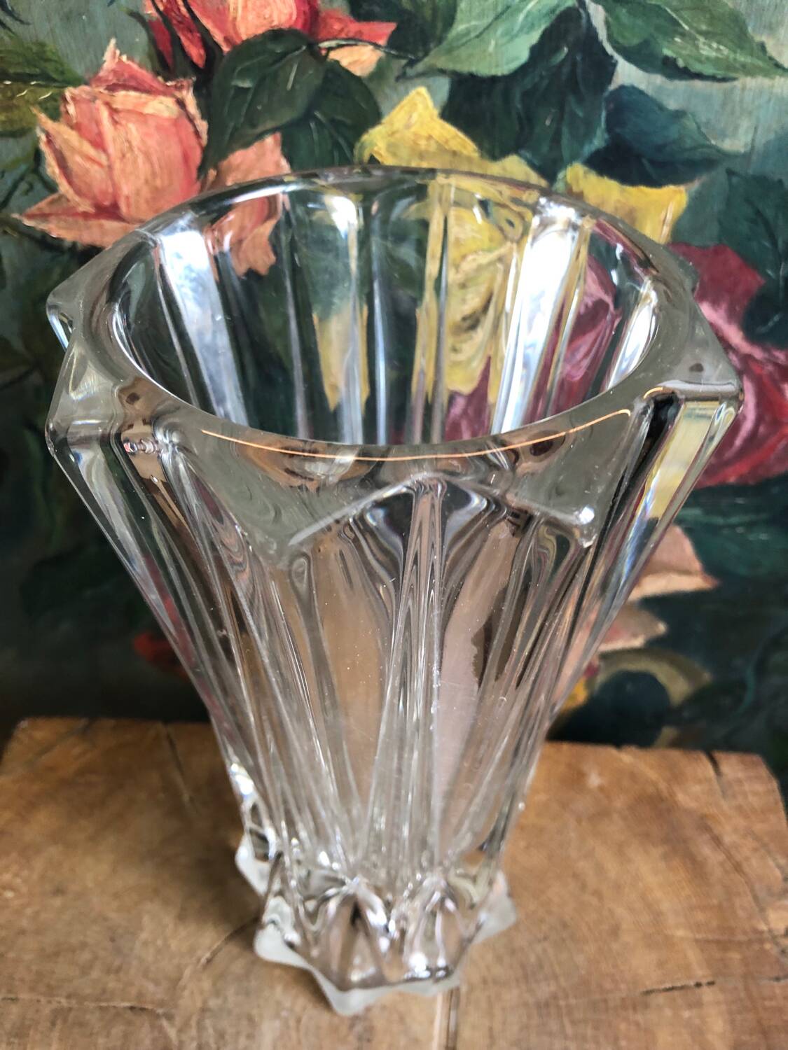 Vase cristal 1950/60