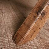 Solid wood farmhouse table