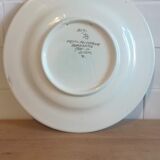 Delfts Polychrome plate with bird of paradise