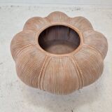 Large Bamboo and Rattan Flowerpot or Planter, France 1970's