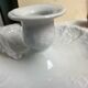 Old porcelain candle holder