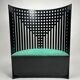 Fauteuil original 312 Willow Throne attribué à Charles Rennie Mackintosh pour Cassina, années 1980