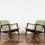 Pair Of Mid Century Armchairs Type 300 139, Poland, 1960s