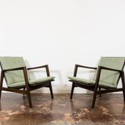 Pair Of Mid Century Armchairs Type 300 139, Poland, 1960s