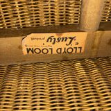 Fauteuil rotin Lloyd Loom