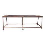 Banc industriel métallique