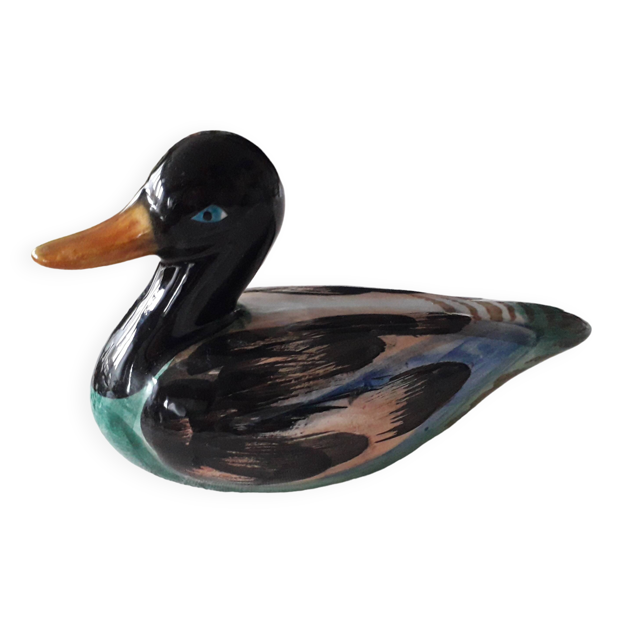 Vintage ceramic duck