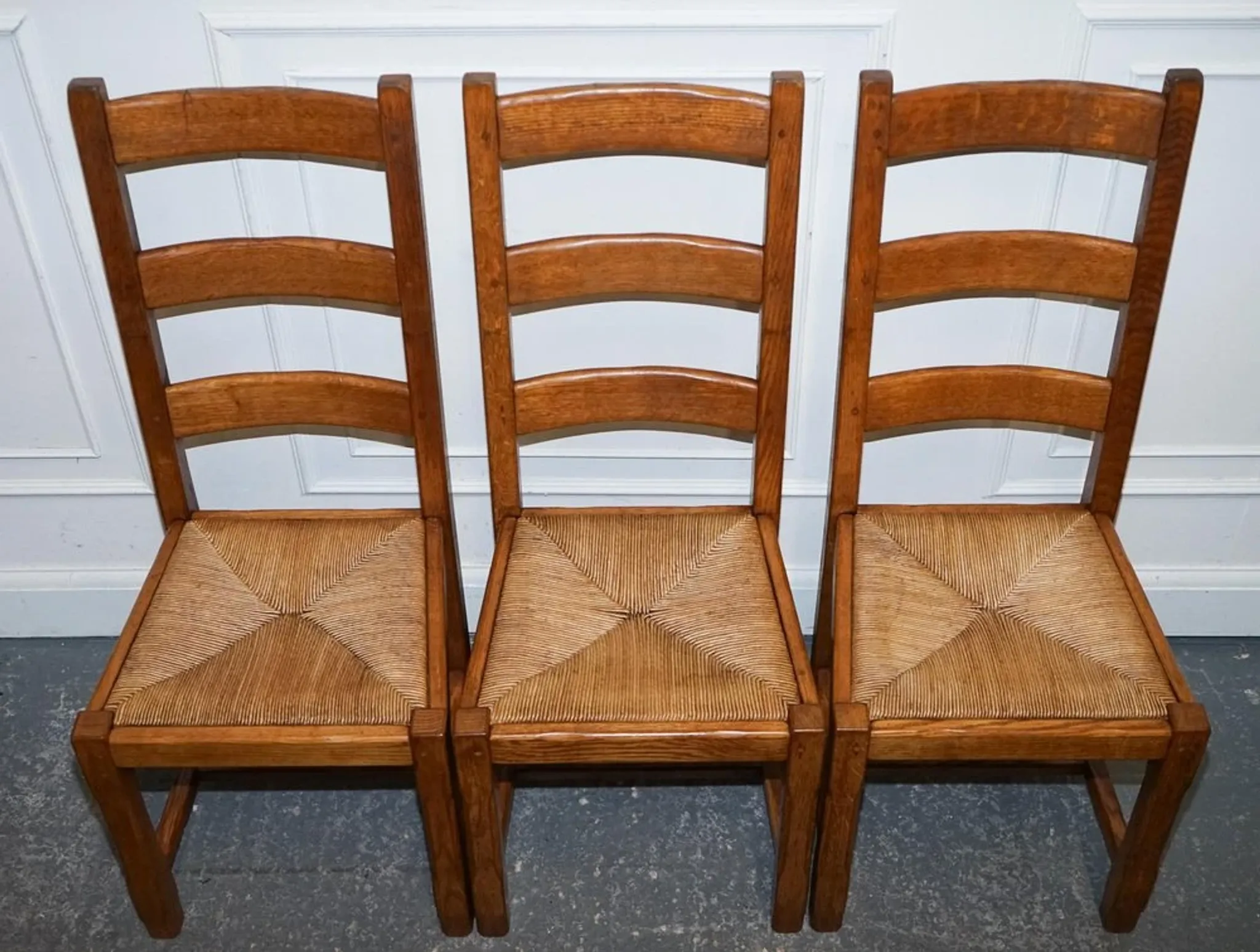 Vintage Dining Chairs, France, 1950s, Set of 6