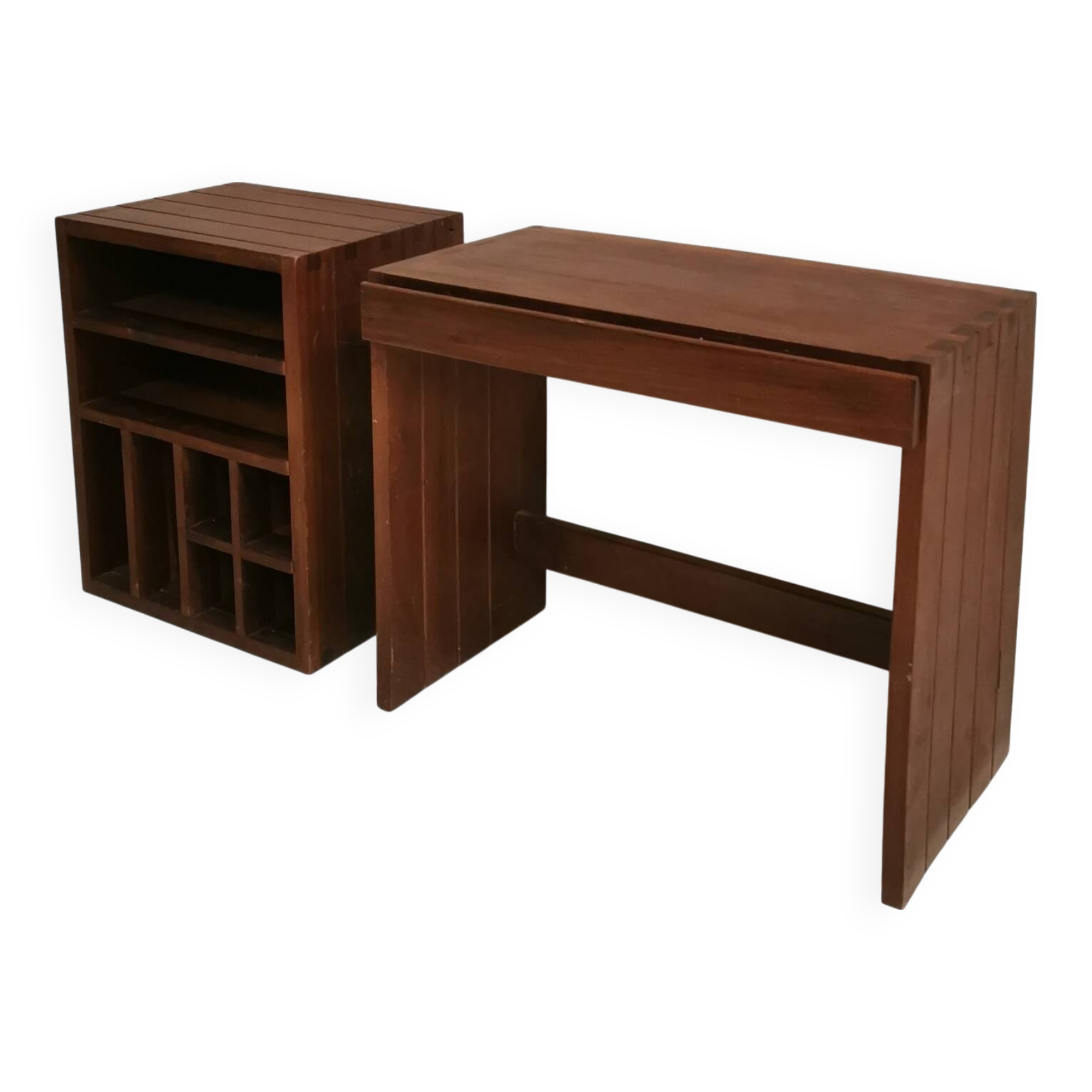 Savoie model desk and cabinet, Maison Regain