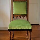 Pair of neo-Gothic chairs 19th century