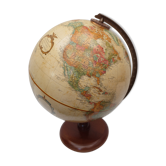 Deco world globe