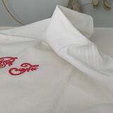 Old monogrammed cloth