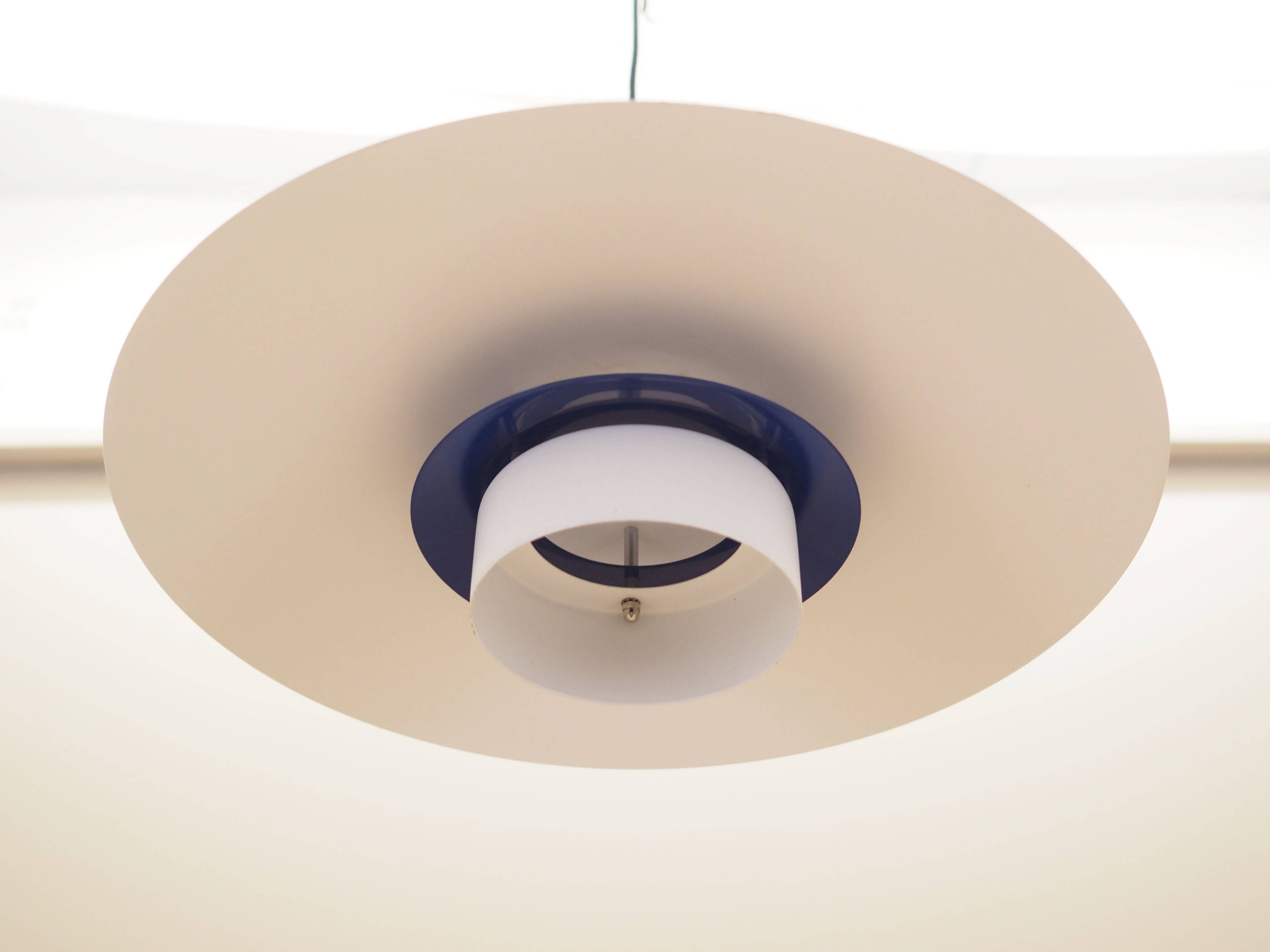 Suspension danoise Topline par Design Light, années 1970