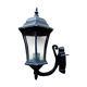 Outdoor wall lantern vintage cast aluminum