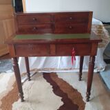Louis Philippe style mahogany stepped desk