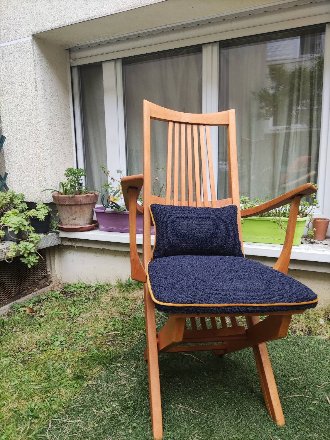 Vintage 3 position armchair from the 60s