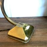 Art Deco brass desk lamp