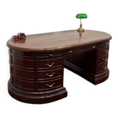 Large Classic English Oval Desk