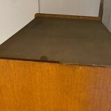 Vintage wardrobe with compass feet