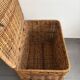 Large vintage wicker trunk