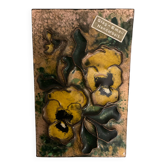 Petit tableau en émail technique  cloisonnée