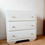 Commode années 50 vert pastel