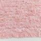 3x10 Soft Pink Wool Moroccan Runner Rug, 110x311Cm SK 70367