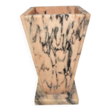 Lámpara de mesa de mármol. España, 1970s.