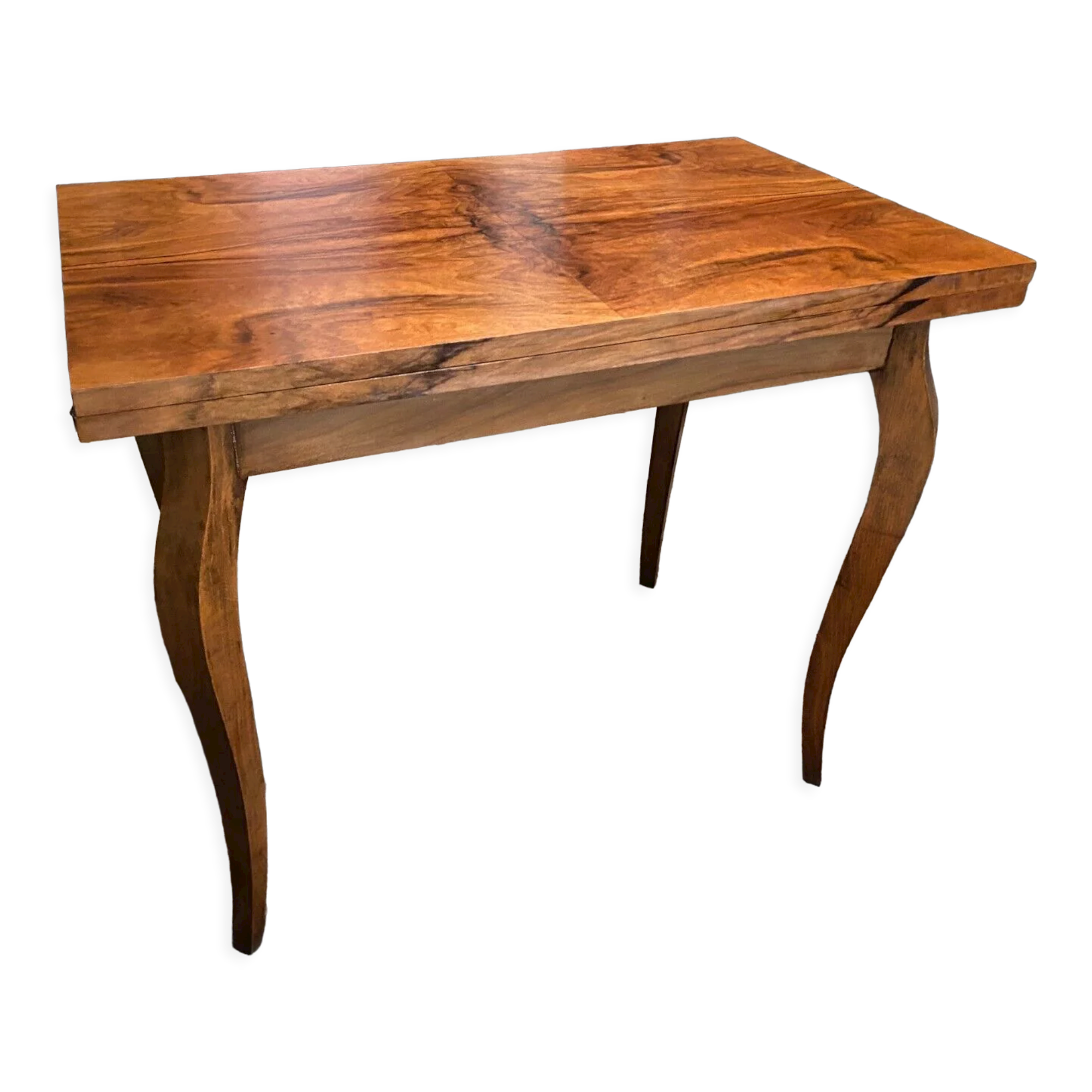 Table console tray wallet walnut sofa back design Vintage 1950