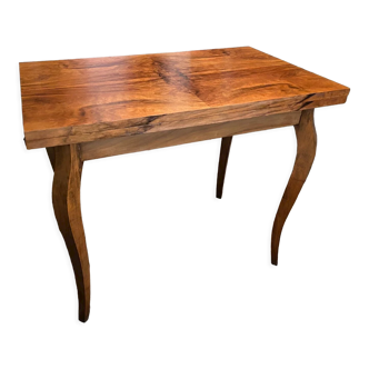 Table console tray wallet walnut sofa back design Vintage 1950