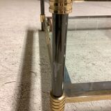 Glass coffee table