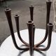 Large bronze chandelier