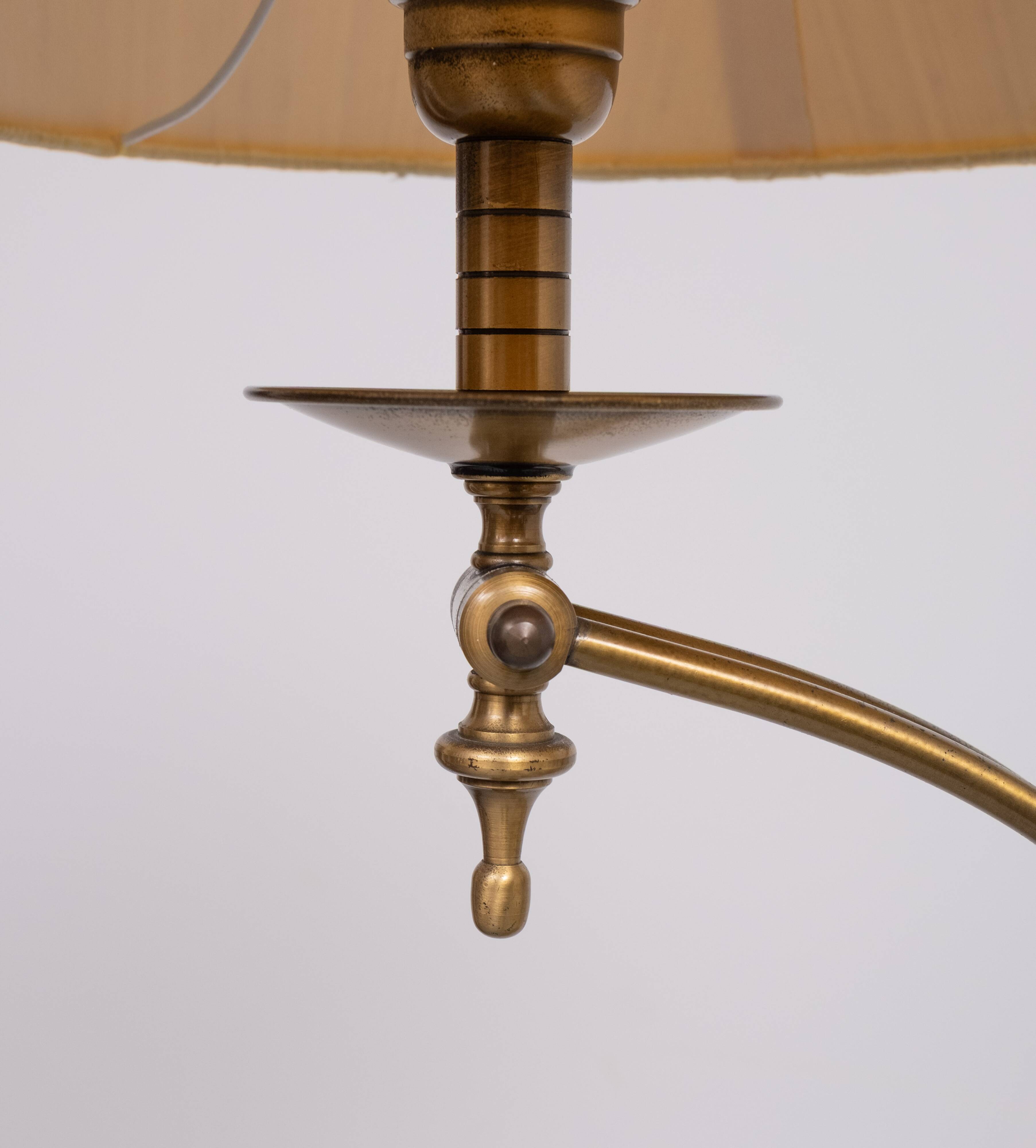 Classic Brass adjustable Floor lamp 1970s Germany