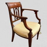 Mahogany office chair