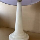 80s alabaster table lamp