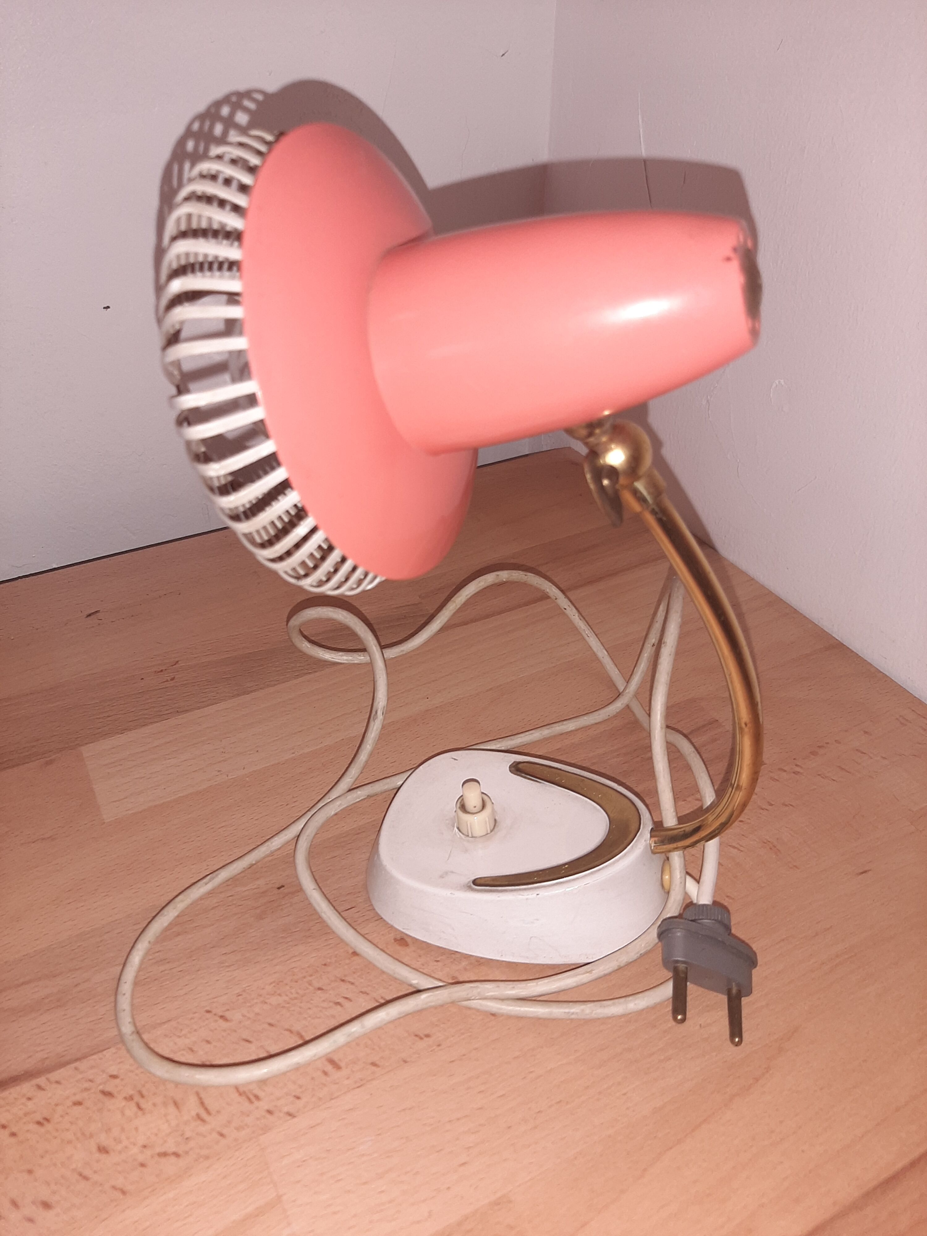 Swiss adjustable vintage modernist bedside lamp