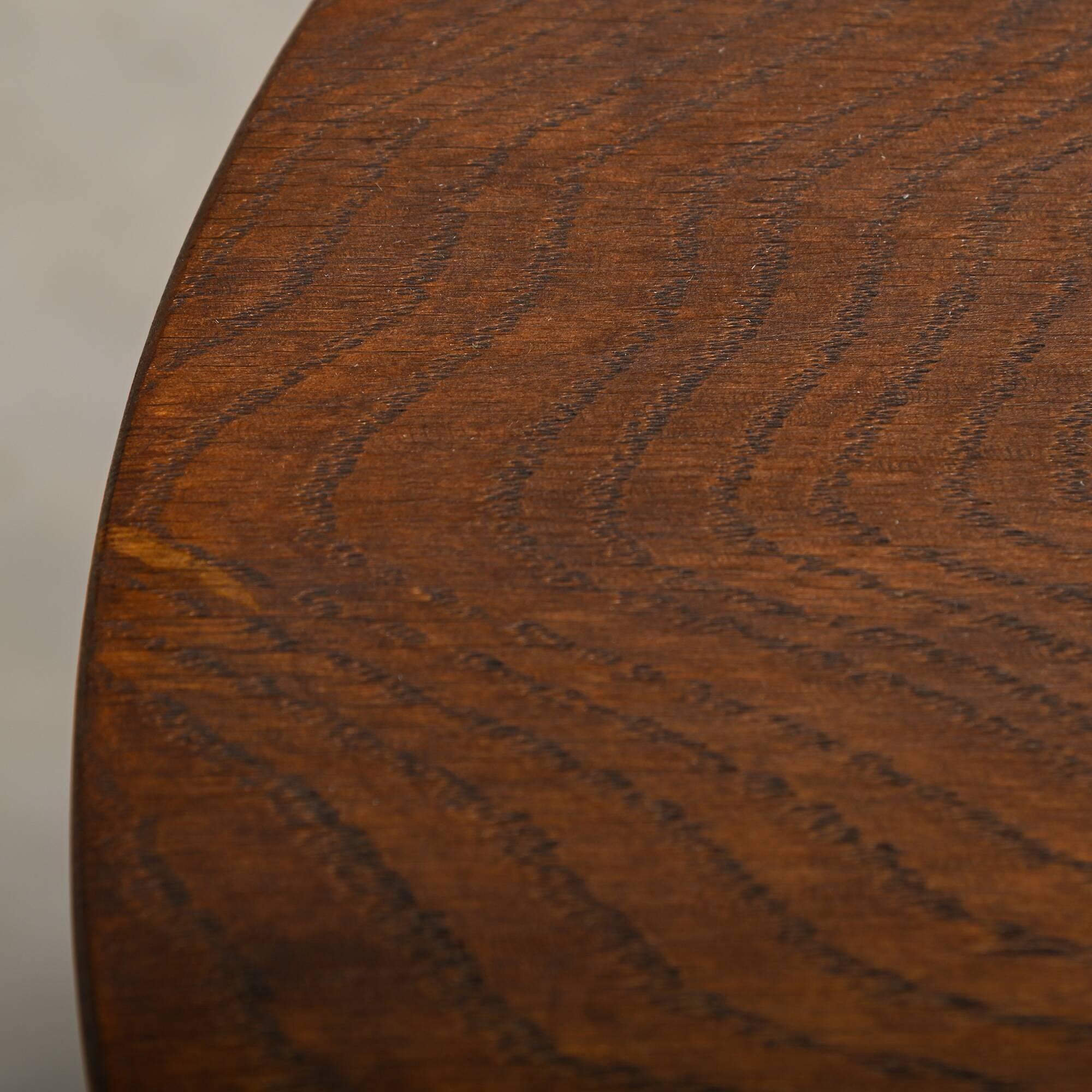 Dutch Art Deco Amsterdam School small side table or plant table solid oak