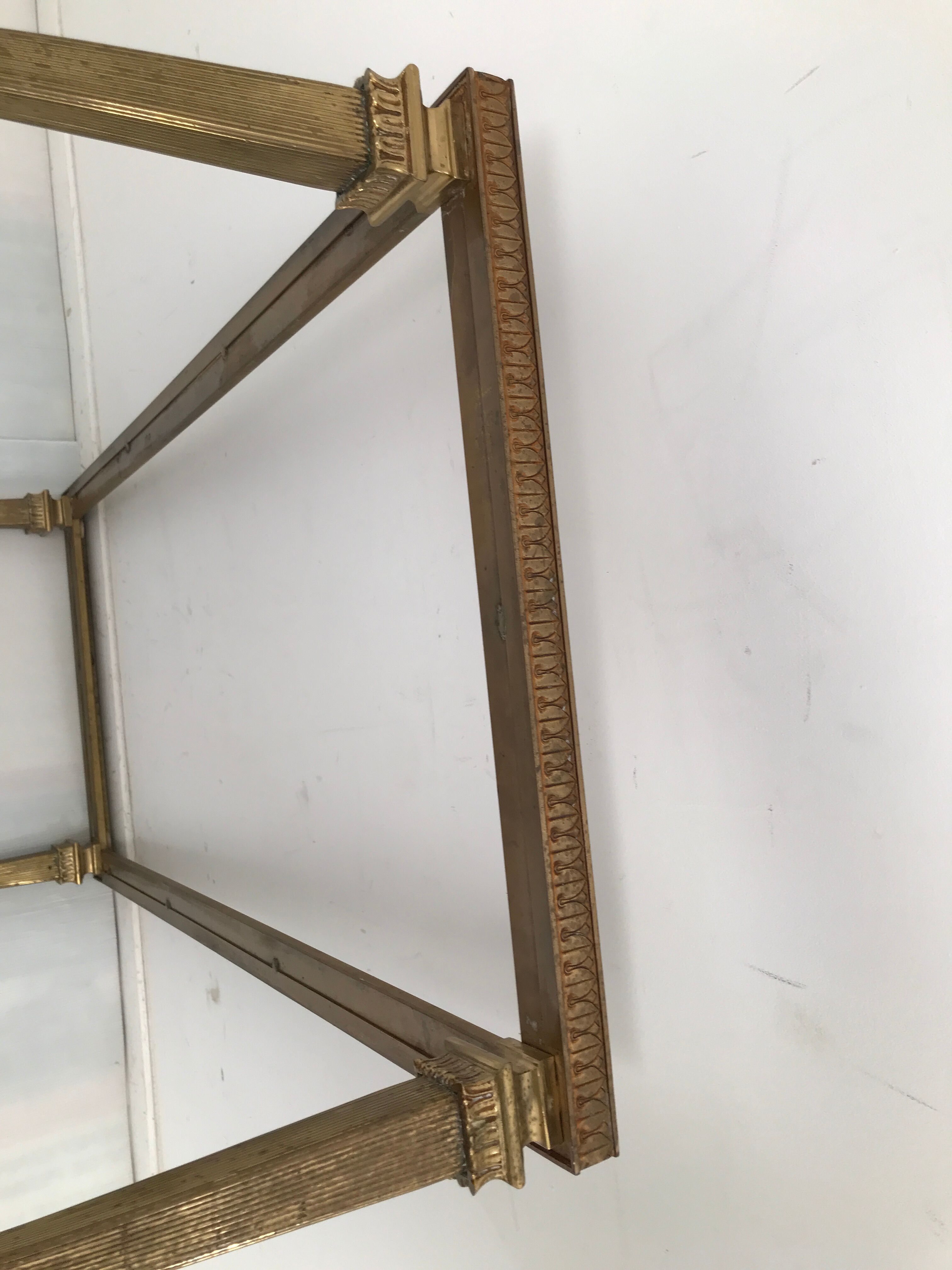 Coffee table in onyx marble 50s-60s