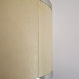 Vintage lamp in brushed aluminum from the 70s