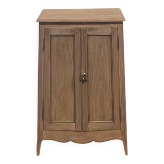 Antique Parisian sideboard in raw wood