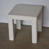“Petit Piquey” side table in mosaic tiles