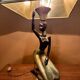 African table lamp 1970