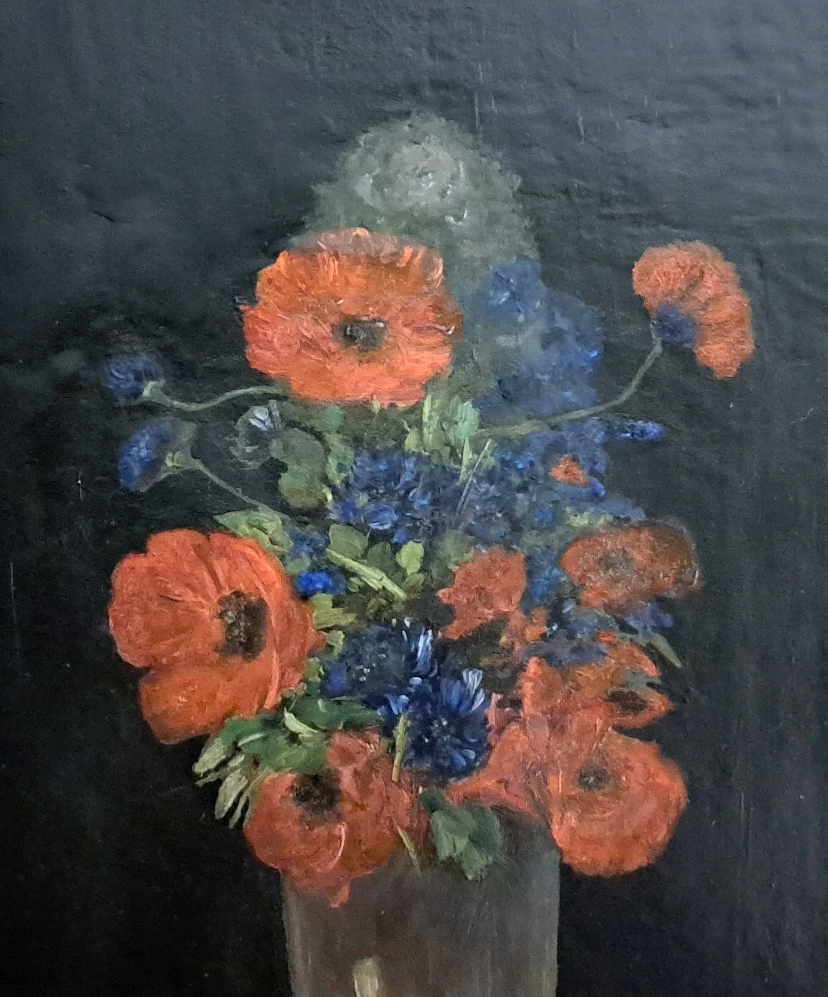 Still life around 1900, oil on canvas post-impressionism