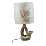 Lampe en céramique forme libre années 70