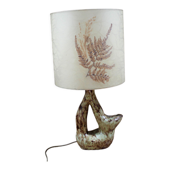 Freeform ceramic lamp 70s