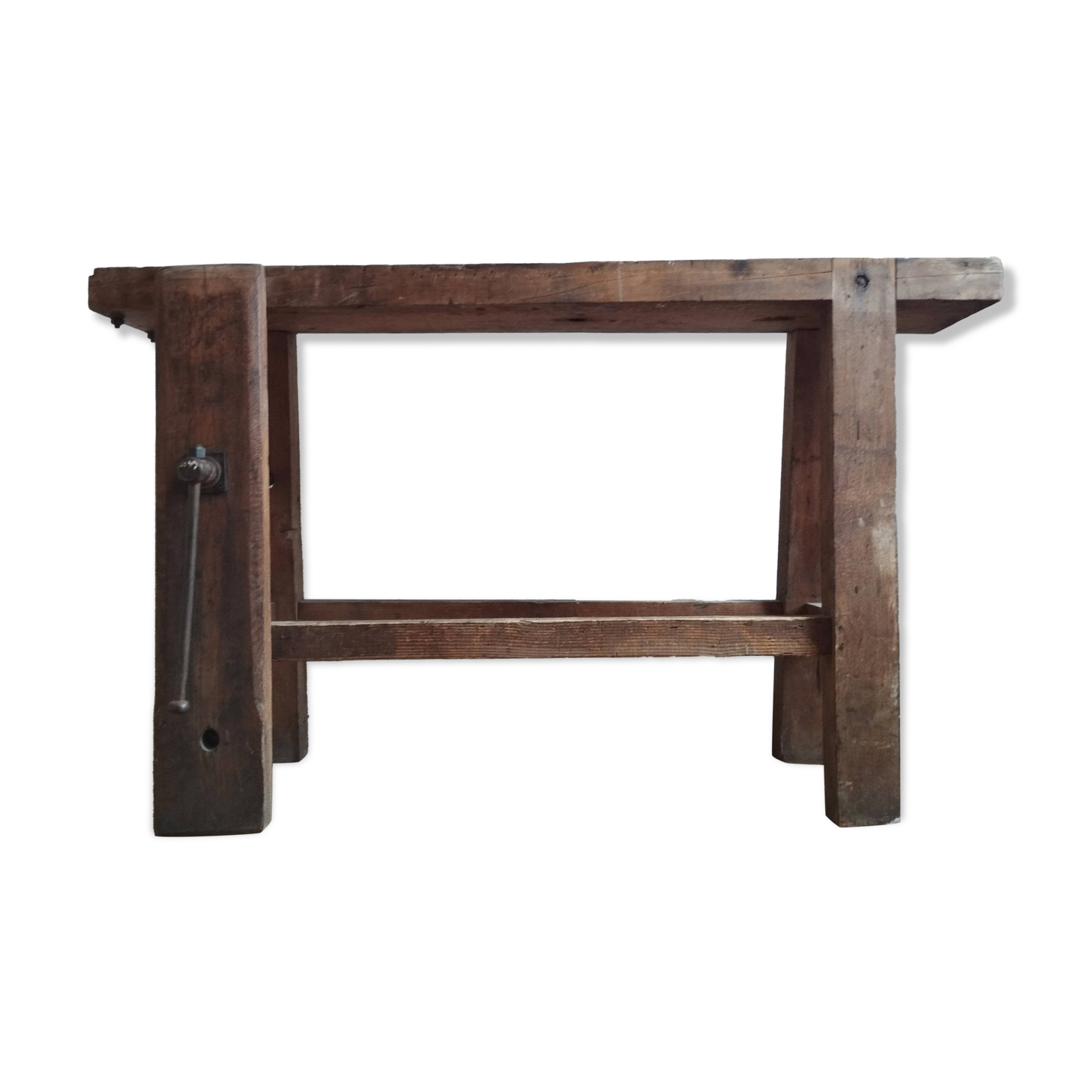 Small wooden workbench