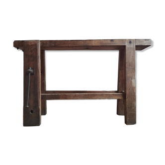 Small wooden workbench