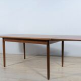 Table à manger extensible danoise en teck, années 1960