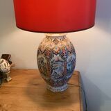 Antique vase lamp from Asia