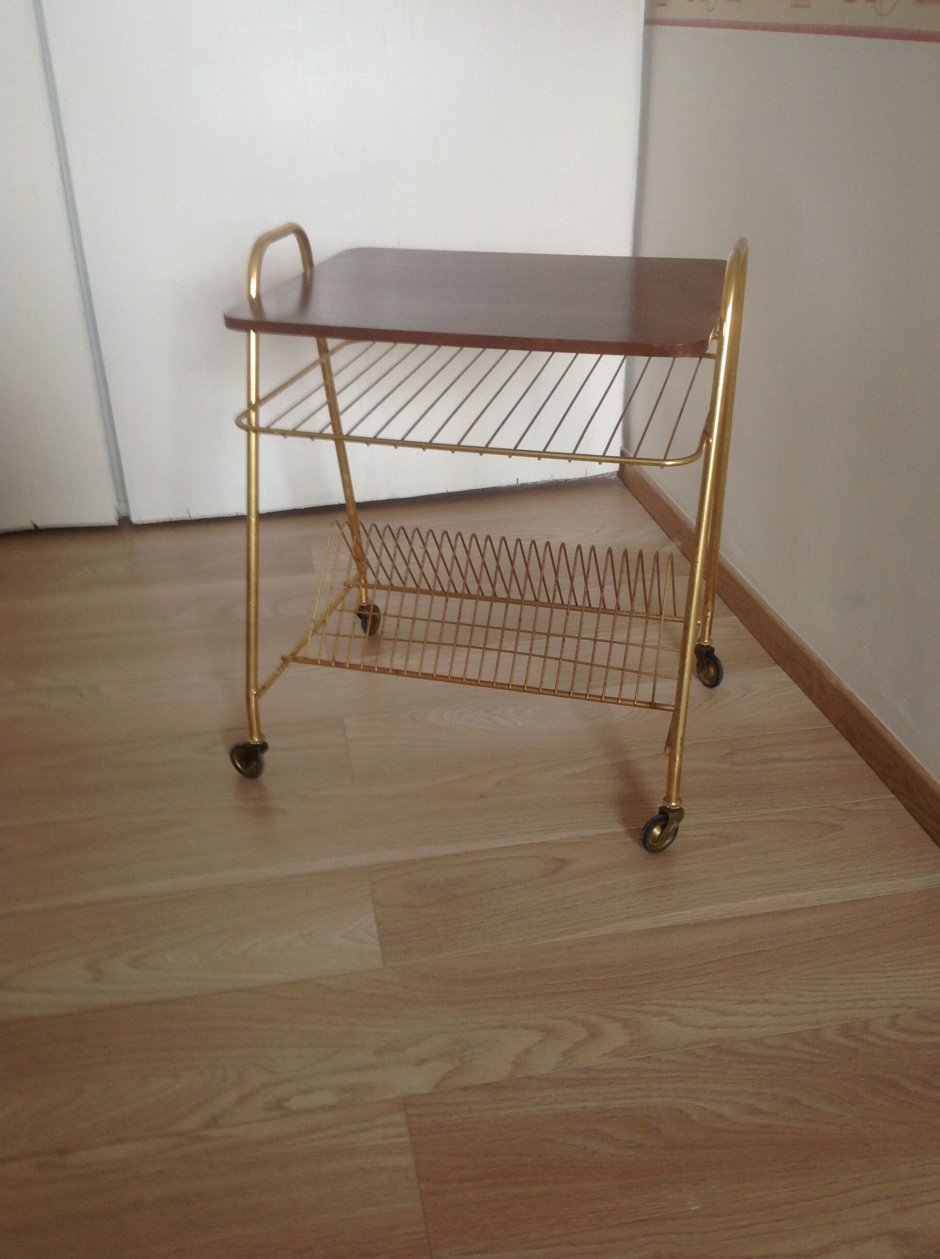 Vintage vinyl cabinet